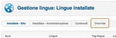 Gestione Lingua Lingue installate 380x125